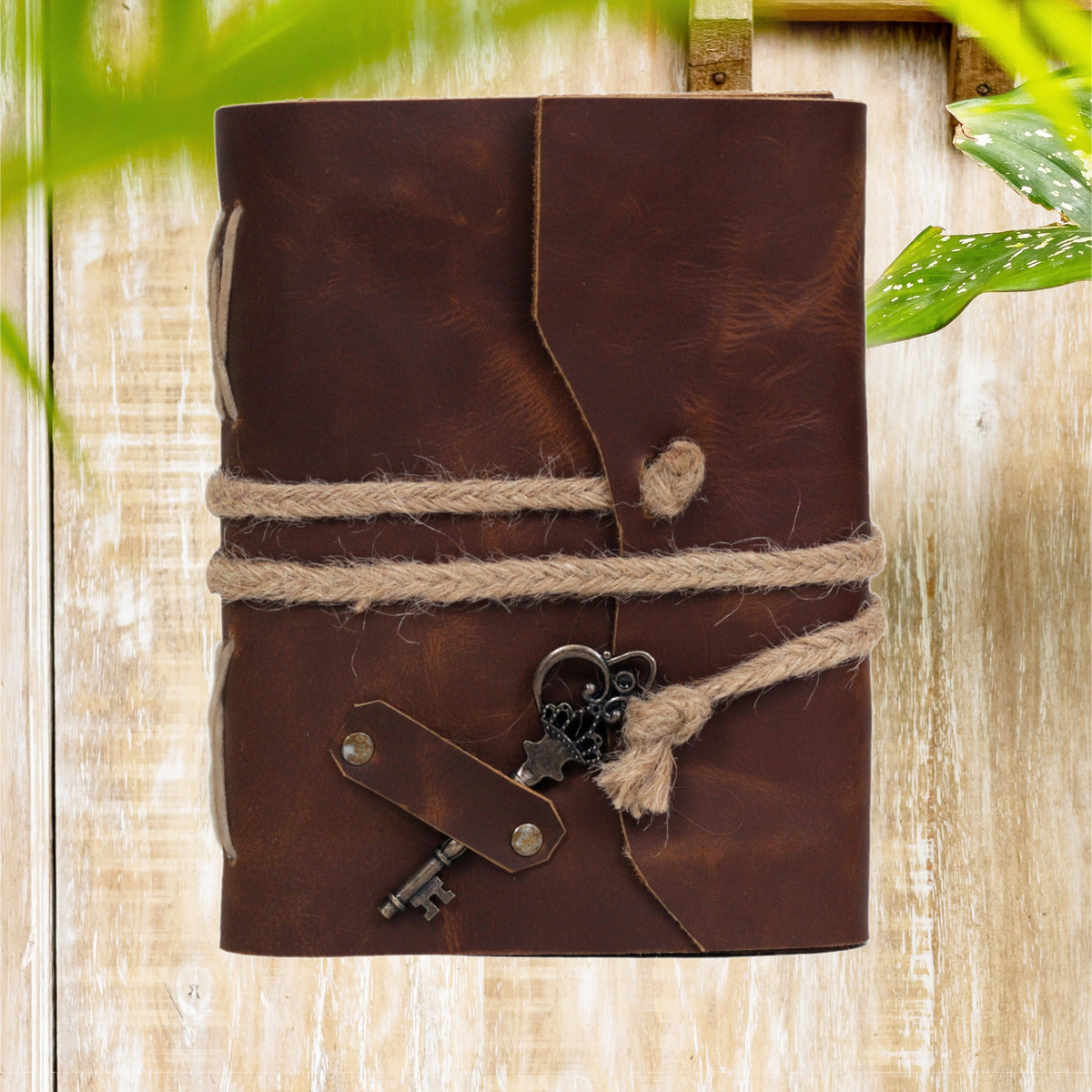 Journal - Rio Deckle Edge Leather Bound