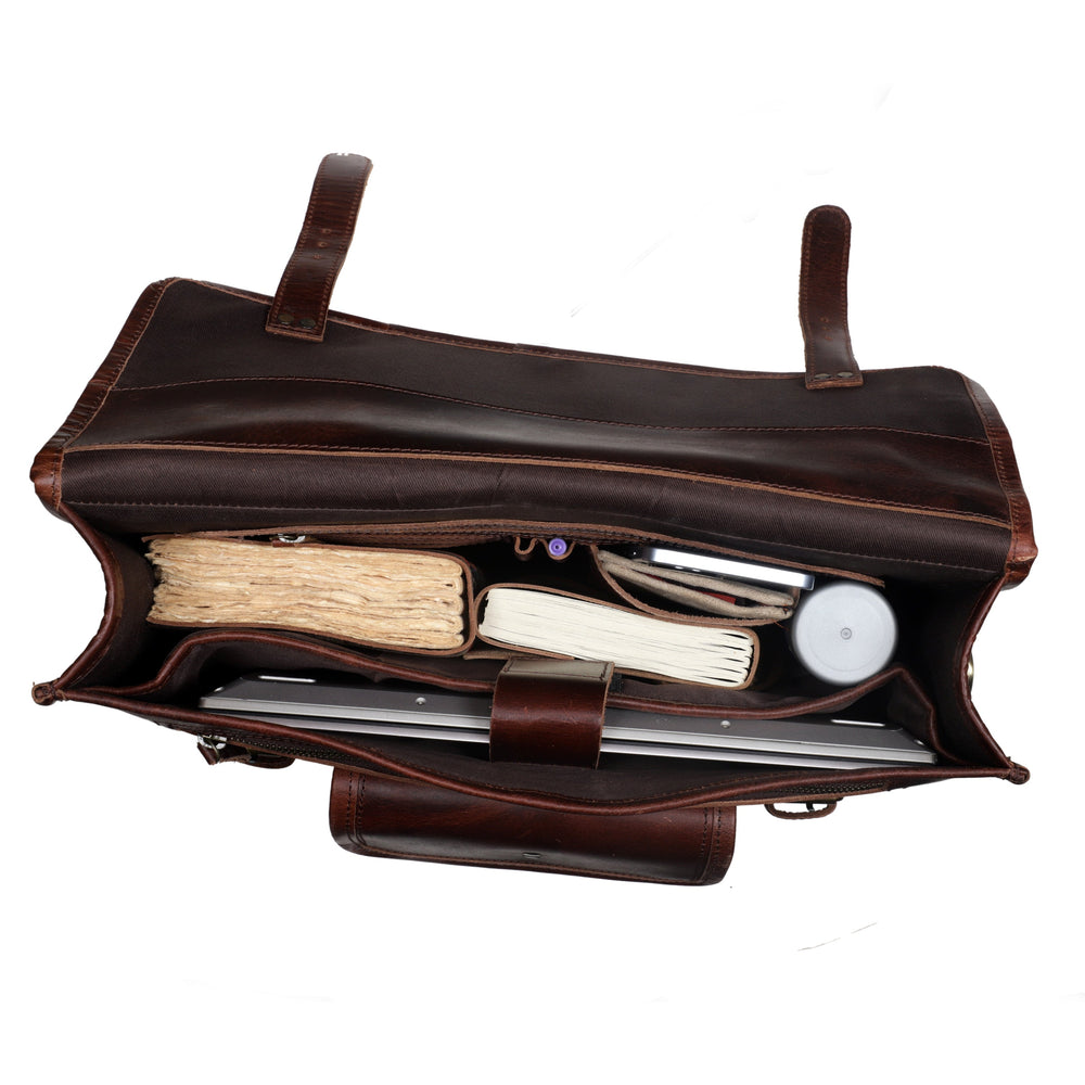 Embedded Bag Handle Pocket Handle Bag